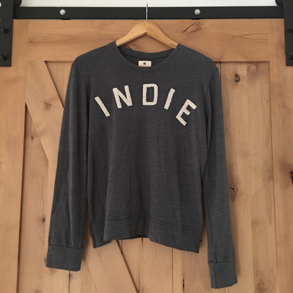 NWT Sundry Indie Gray Sweatshirt